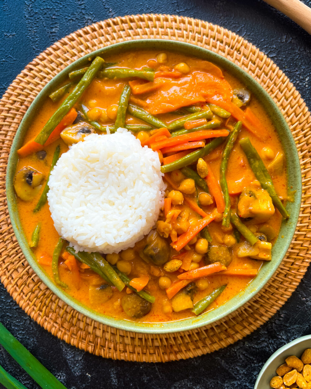 Erdnuss Curry (veganes Rezept)