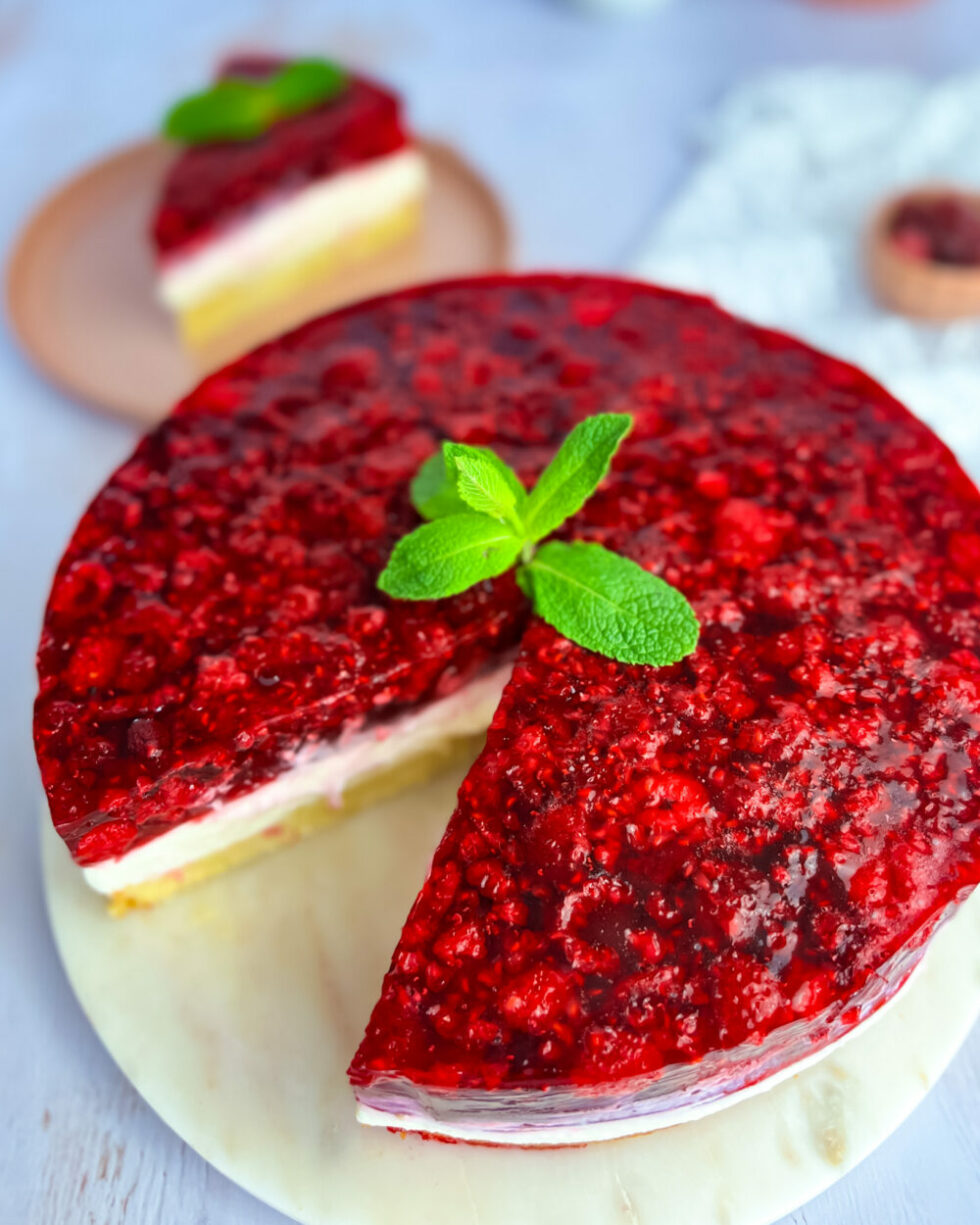 Himbeer-Joghurt-Torte - Foodwerk