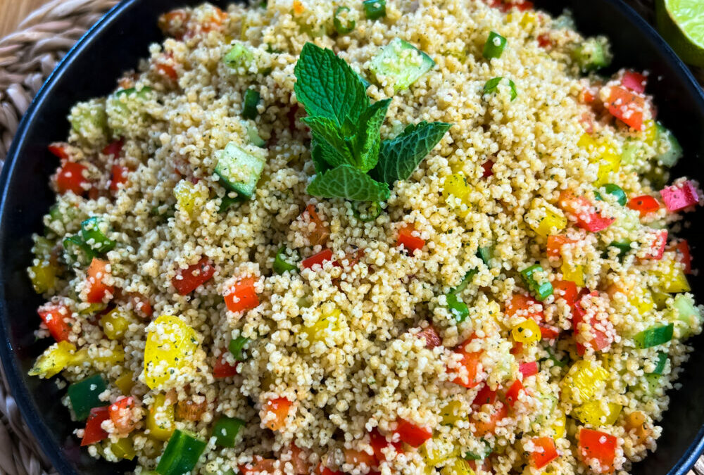 Couscous Salat (veganes Rezept)